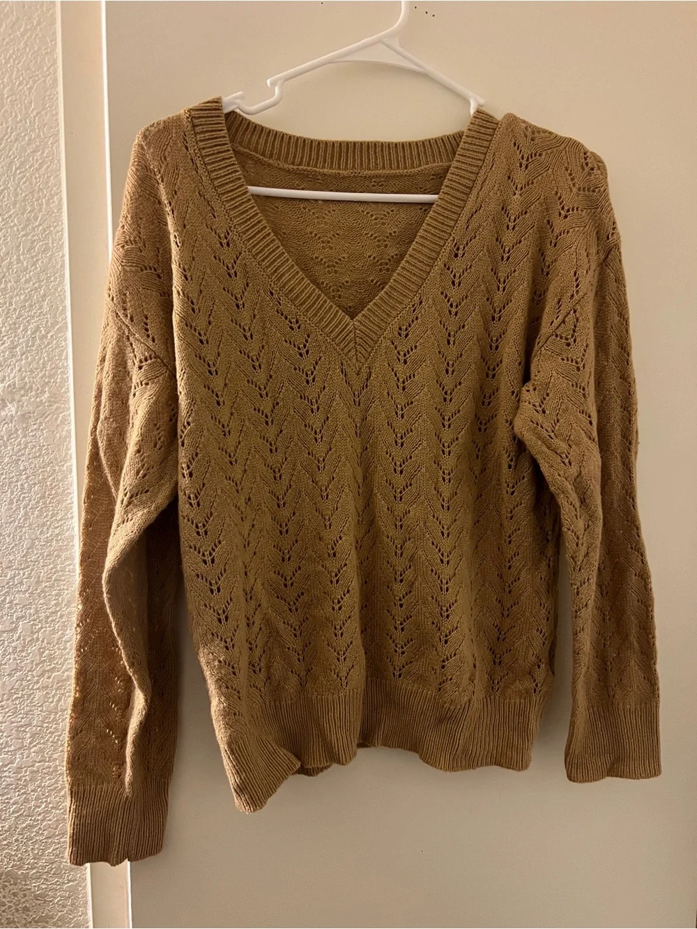 Cupshe Fall V-Neck Knit Sweater